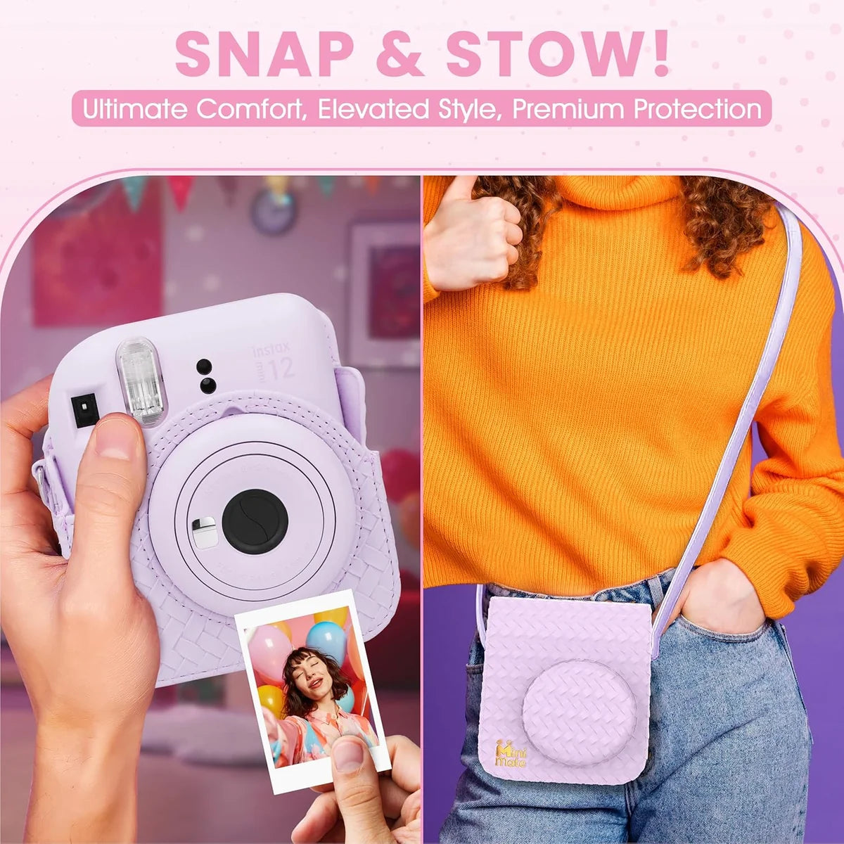 FUJIFILM Instax Mini 13 Instant Camera – Candy Pink | كاميرا فورية لطباعة الصور